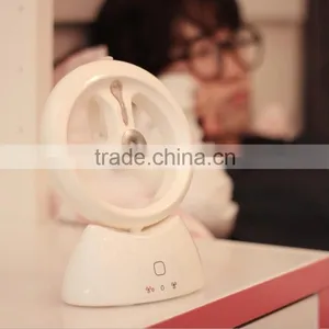 Mini Water Mist Desk Fan Multi-functional USB Rechargeable Super Mute Mini Table Fan With Humidifier Portable Office Fan thumbnail-5