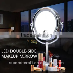 Professional Led Double Sided Makeup Mirror With Led Light thumbnail-1
