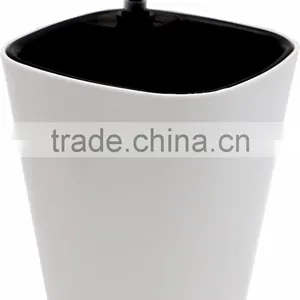 Self Watering Planter Flower Pot Water Level Indicator Home Office Pot thumbnail-4