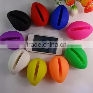 Shenzhen TOPONE Hot Selling Egg Shape Silicone Speaker For IPhone thumbnail-5