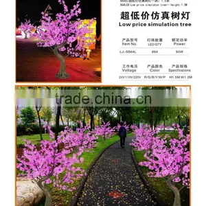 Low Price Led Cherry Blossom Tree,festival Decorative Led Flower Trees thumbnail-1