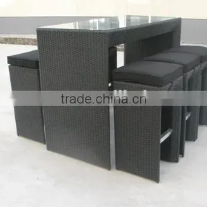 Good Quality Black Bar Stool Dining Chair L thumbnail-6