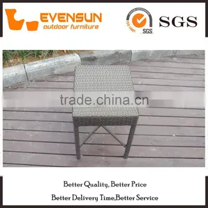 PE Rattan Stool Chair With Cushion In Unit For Sale thumbnail-4