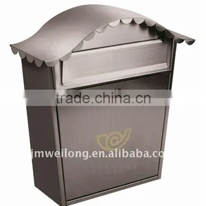 Galvanized Metal Mail Box thumbnail-1