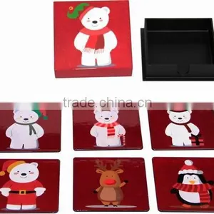 2016 Hot Sale Desktop Products MDF Cup Coaster, Cup Mat, Table Mat thumbnail-1