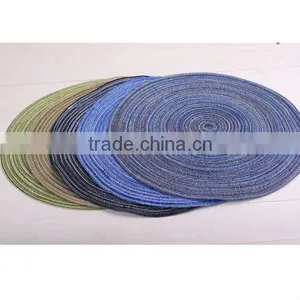 Cotton Table Placemats/ Round Tablemat/dinning Table Mat thumbnail-1