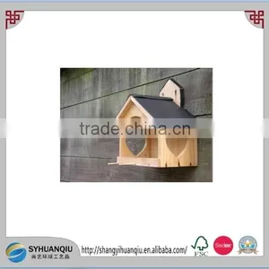 Wooden Bird Cage Without Front Door thumbnail-1