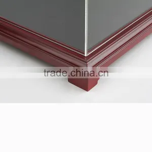 Cheap Transparent Acrylic Display Case With Wood Base thumbnail-3