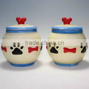 Ceramic Pet Jar Pet Food Jar thumbnail-1