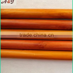 Varnished Wooden Broom Handle With Long Hanger thumbnail-3