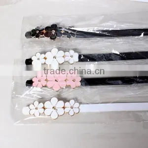 Wholesale Flower Pattern Enamel Buckle Women Lady PU Waist Belt thumbnail-6