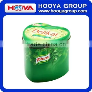 Heart Shaped Tin Box, Customized Tea Storage Box, Tin Box For Cookies thumbnail-1