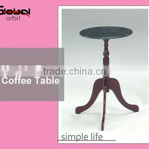 Small Round Coffee Table / Design Glass Coffee Table GO-2175 thumbnail-2