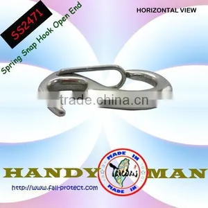 Stainless Steel Spring Snap Hook Open End thumbnail-4