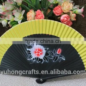 Hot Selling Factory Hand Folding Silk Fan thumbnail-2