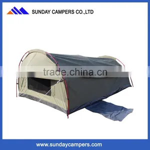 Double Size Swag Camping Swags Canvas Tent Deluxe Extra Large thumbnail-1