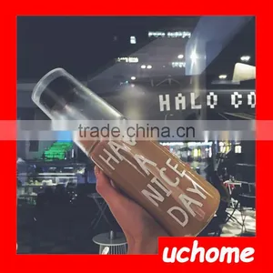UCHOME Portable Cheap Plastic 620ml School Water Bottle BPA Free For Kids thumbnail-5