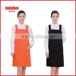 Top Quality Logo Printed Kitchen Cotton Denim Cooking Apron thumbnail-2