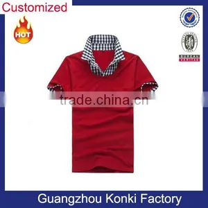 Custom Made Embroidered Logo High Quality Polo Shirt thumbnail-1