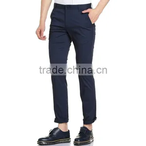New High Quality Custom Men's Slim Pants Black Casual Trousers Direct Supplier thumbnail-1