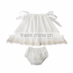 Baby Long Lace Swing Outfits Kids Shorts Set thumbnail-4