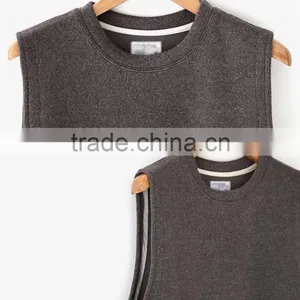 2016 Men's French Terry Vest Autumn Winter Tank Top for Gentlemen Thick Vest for Wiinter thumbnail-5