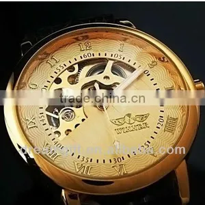 2013 High-end Mechanical Watches Automatic Movement Made Hollow Chains Wathces Couple Watches Fashion Shel thumbnail-1