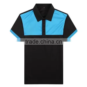 2017 China Garment Manufacturer Customized Your Own Brand Design Promotion Embroidered Logo Private Label Men Polo T Shirt thumbnail-4