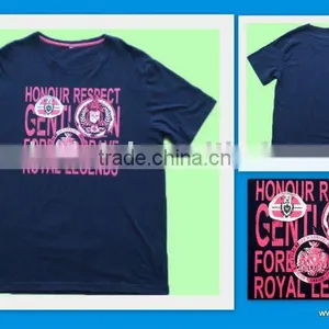 Mens Fashion and Cotton Screen Printed t Shirts thumbnail-1