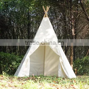 ShiJ Tipi Cotton Canvans Oversized Teepee Tent thumbnail-1