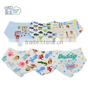 Eco-Friendly Feature and Baby Bibs Product Type Baby Triangle Bibs thumbnail-1