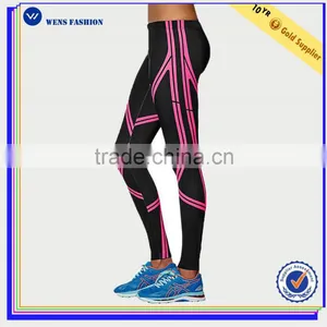 Wholesale Colorful Polyester Sports Body Building Wear Yoga Pants Womens thumbnail-1