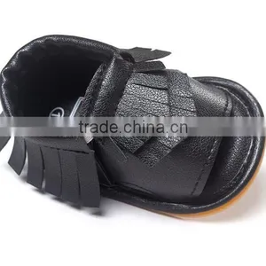 2017 Baby Sandals, Fringed Baby Sandals thumbnail-4