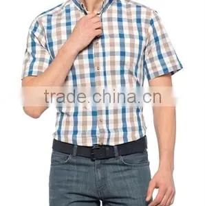 Regular Short Sleeve Buttoned Shirt thumbnail-3