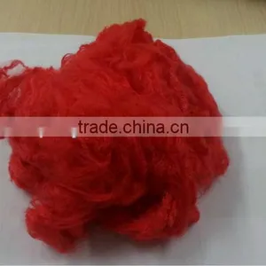 1.5D RED,GREEN Viscose Rayon Staple Fiber thumbnail-1