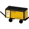 25HP~ 150HP Diesel Portable Air Compressor thumbnail-1