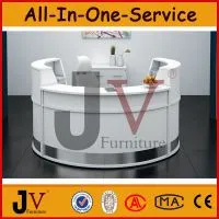 Round Reception Desk Customized thumbnail-1
