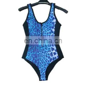 High Quality Most Popular Women Neoprene Wetsuit Swimwear Swimsuit One Piece thumbnail-1