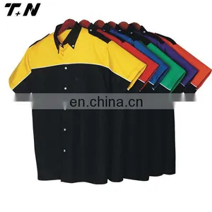 Sublimation Racing Team Pit Crew Shirts Wholesale thumbnail-5