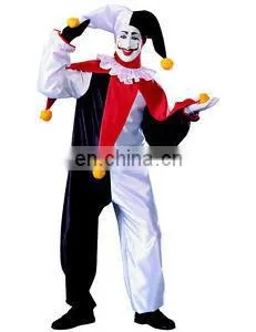 Wholesale Party Cheap Funny Clown Costume Fancy Dress Costume for Advertising Carnival Costume for Adult Men AGM2017 thumbnail-1