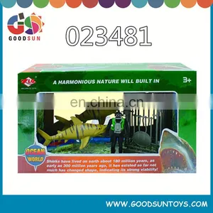 Hot Selling Military Toys Play Set Soldier Military Toys Animal Rescue Shark for Child thumbnail-1