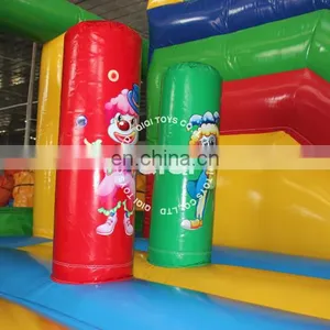 4 in One Jumping Pad Children's Games Combo With Slide Baby Bouncer thumbnail-4