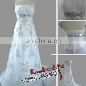 EB701 KAL-fashion 2015 Hot Selling Designer Wedding Dresses High Waist Bridesmaid Dresses Bridal Gown thumbnail-1