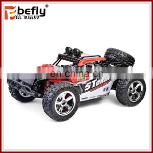 2.4G 4 Wheel Drive Big Wheel 1:12 High Speed RC Car for Children thumbnail-3