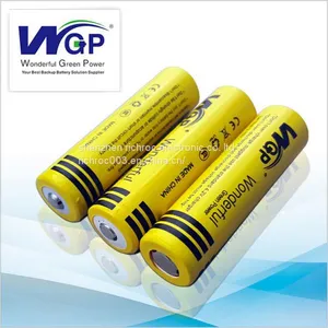 WGP 18650 3.6V/3.7V Li-ion Battery Cylindrical Rechargeable Lithium Ion Battery Cell With PCB Protection Plate thumbnail-4