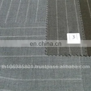 Wool Stripe Suit Mix With Wool for Formal Wear TRW 65/20/15 thumbnail-3