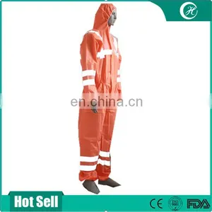 Factory Wholesale Reflective Safety Workwear Disposable Coverall thumbnail-4