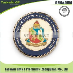 High Quality Antique Design Metal Souvenir Coin for Promotion thumbnail-1
