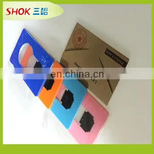 Colorful LED Mini Business Card Pocket Lamp Card thumbnail-1