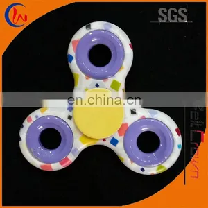 Custom Brand Digital Spray Printing 608 Bearings Plastic Figer Spinner thumbnail-1